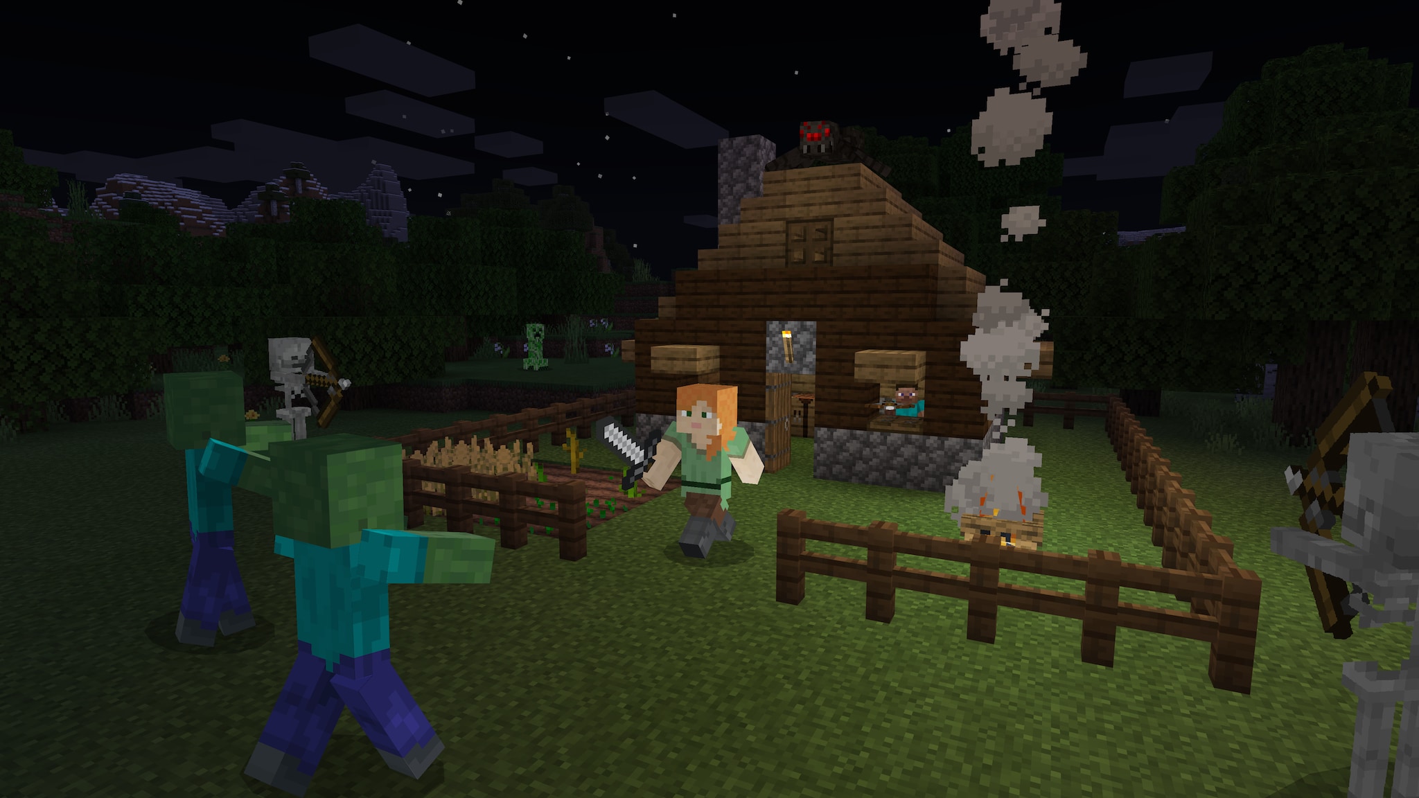 Minecraft 樱花生物群系